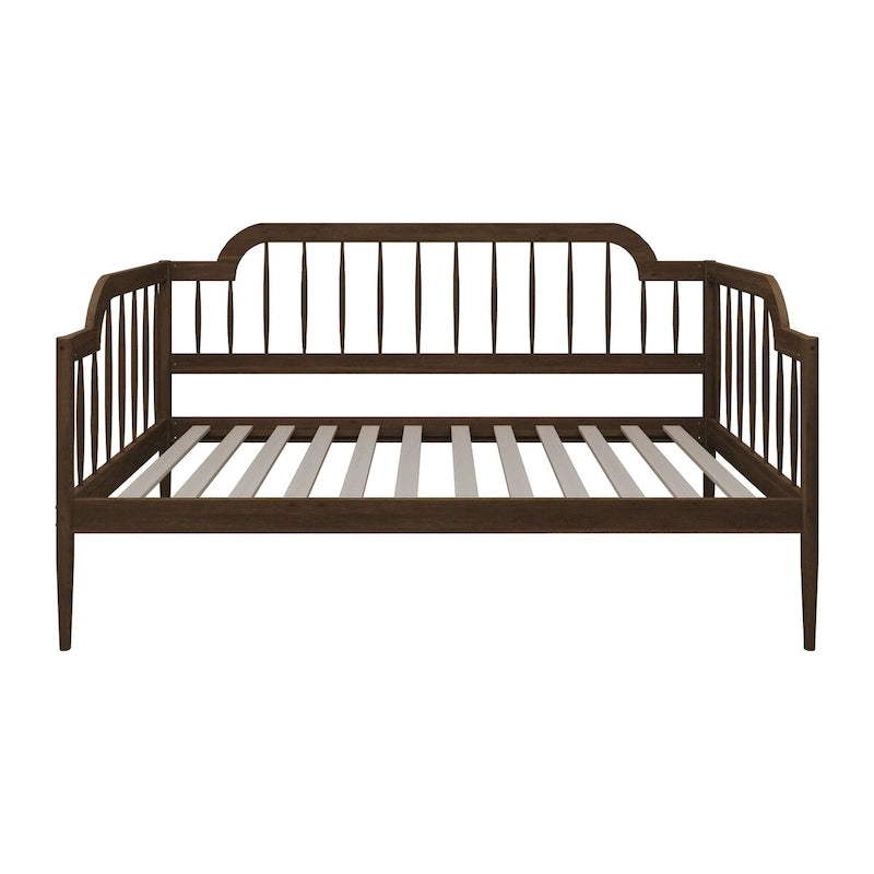 Canapé-lit double minimaliste en bois